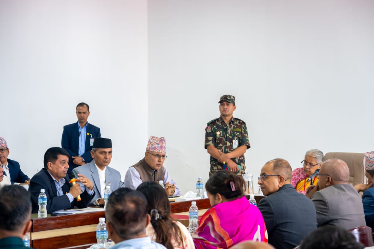 प्रधानमन्त्री निजी क्षेत्र छलफल, पुनरोत्थानका लागि निजी क्षेत्रको सुरक्षा, समन्वय र सहकार्य